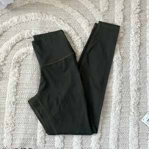 Olive green Colorfulkoala leggings